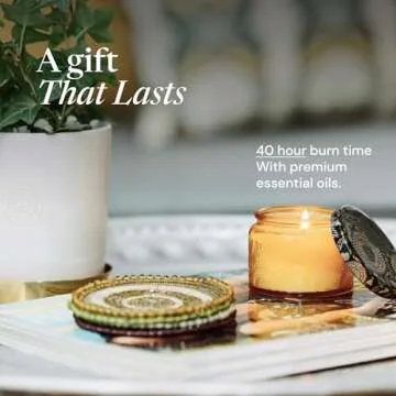 Luxurious Scented Candle Gift Set - Ideal Relaxation Gift