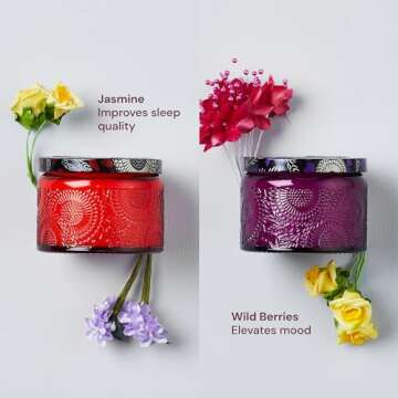 Luxurious Scented Candle Gift Set for Mom - Perfect Aromatherapy
