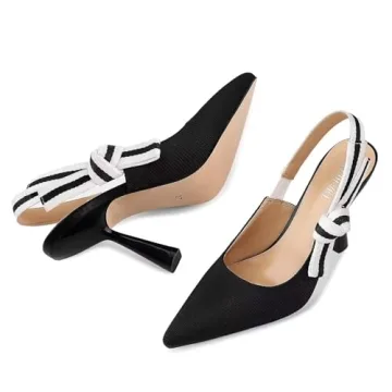 Stylish Slingback Pointed Toe Heels for Women