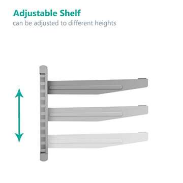 WALI Floating Entertainment Center Shelves up to 17.6lbs