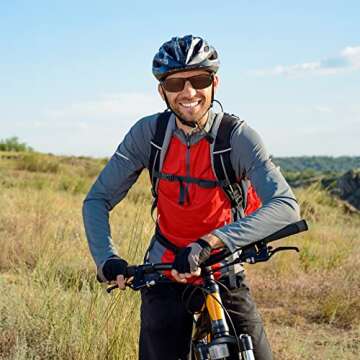 TOODOO Polarized Sunglasses with UV Protection - 4 Pairs for Men and Women