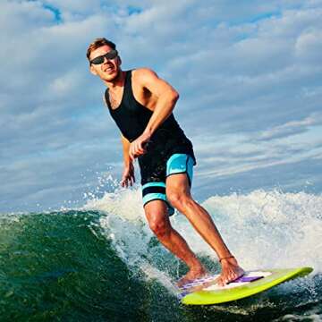 TOODOO Polarized Sunglasses with UV Protection - 4 Pairs for Men and Women