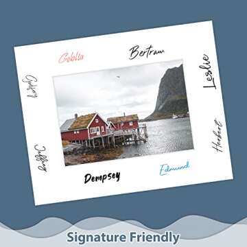 Golden State Art, Pack of 10 Uncut 16x20 White Mats Matboards, Acid Free Backing Matt Board for Photos, Frames, DIY Projects