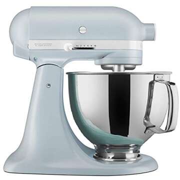 KitchenAid RRK150MB 5 Qt Artisan Mixer in Misty Blue