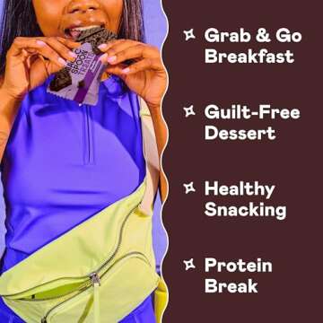 MAGIC SPOON Treats - High Protein Bars, Low Carb, Keto Friendly, 1g of Sugar, Gluten Free, Crispy Treat Cereal Bar, On-The-Go Healthy Snack (4 each of Marshmallow, Chocolate PB, Blueberry Muffin, Double Chocolate)