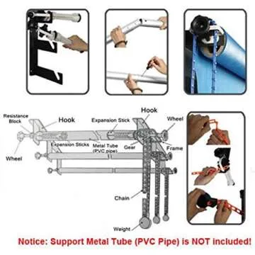 Fotoconic 3 Roller Wall Mount Manual Support System