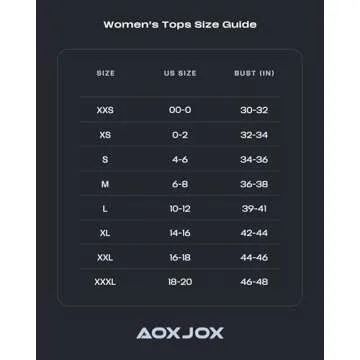 Aoxjox Long Sleeve Crop Top for Stylish Workouts