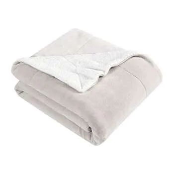 Eddie Bauer Twin Blanket - Soft and Cozy Fleece with Sherpa