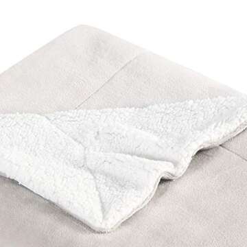 Eddie Bauer Twin Blanket - Soft and Cozy Fleece with Sherpa