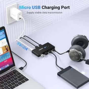 UGREEN USB Sharing Switch for Efficient Dual Device Use