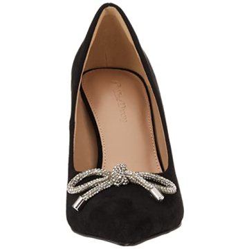 The Drop Women's Parish Pointed Toe Heel Black for Stylish Comfort