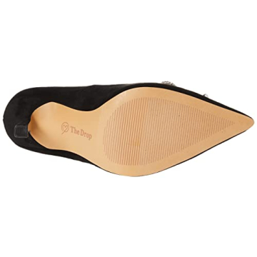 The Drop Women's Parish Pointed Toe Heel Black for Stylish Comfort