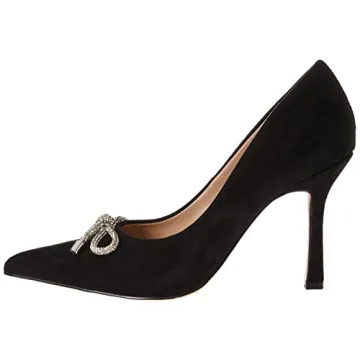 The Drop Women's Parish Pointed Toe Heel Black for Stylish Comfort