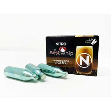 Nitro Cold Brew Pure Nitrogen Cartridges 10-Pack