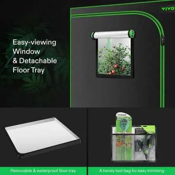 VIVOSUN 4x4 Grow Tent for Indoor Gardening Enthusiasts