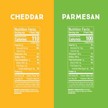 Whisps Cheese Crisps Parmesan & Cheddar Cheese | Protein Chips | Healthy Snacks | Protein Snacks, Gl...