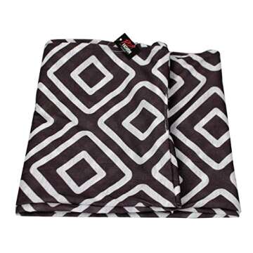 Versatile Women's Infinity Scarf with Zipper Pocket