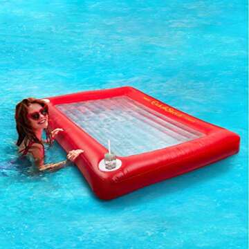 Mighty Mojo Etch A Sketch Inflatable Pool Float - Giant Raft for Kids and Adults - Two-Person Float - Officially Licensed - Over 6 Feet Tall - Perfect for Summer Fun and Water Activities