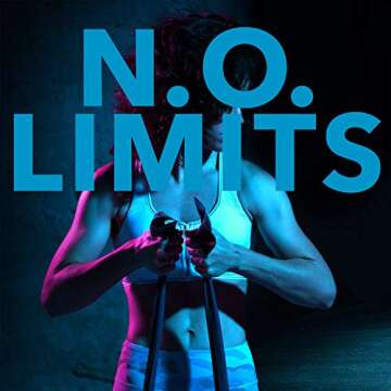 BLACKMARKET AdreNOlyn Stim Free Pre Workout - Caffeine Free Flavored Powdered Drink Mix for Men & Women, Nitric Oxide Booster, Non Stimulant (Candy Dust, 25 Servings)