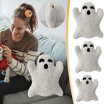 SAINGACE Ghost Pillow Halloween Cute Decoration