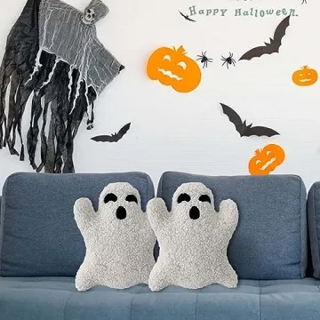 SAINGACE Ghost Pillow Halloween Cute Decoration