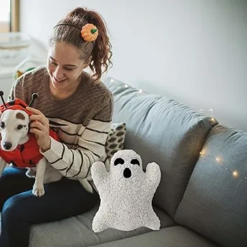 SAINGACE Ghost Pillow Halloween Cute Decoration