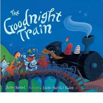 Charming Goodnight Train Board Book for Toddlers