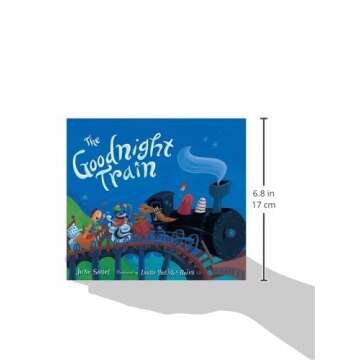 Charming Goodnight Train Board Book for Toddlers