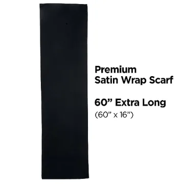 KISS Soft Satin Wrap Scarf - Versatile Hair Protection