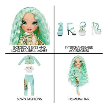 Rainbow High Series 3 Daphne Minton Fashion Doll - Mint Green