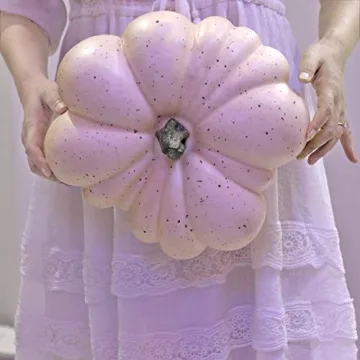 WsCrofts Large Artificial Pumpkin for Fall Decor