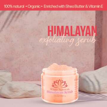 Himalayan Salt Body Scrub for Soft, Radiant Skin