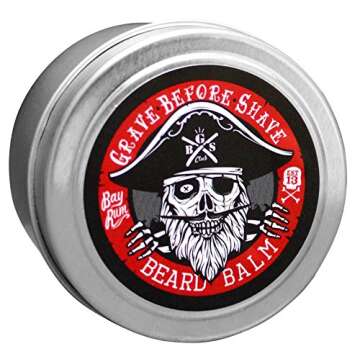 Grave Before Shave™ Bay Rum Beard Balm