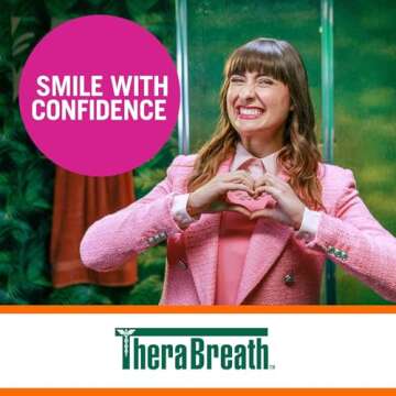 TheraBreath Fresh Breath Oral Rinse, Invigorating ICY Mint Flavor, 16 fl oz (473 ml)