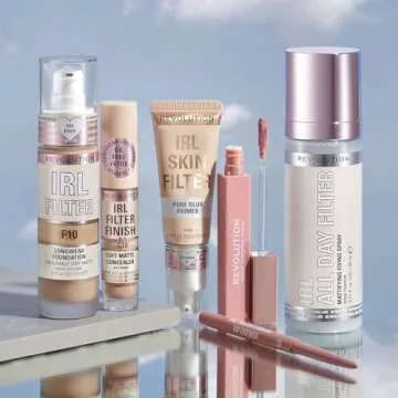 Revolution Beauty, IRL Filter Finish Concealer, Full Coverage, Oil Free, Long Lasting & Lightweight Formula, Infused with Hyaluronic Acid, Vegan & Cruelty Free, C1, 0.21 Oz