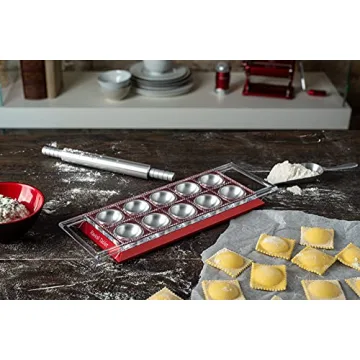 Marcato Pasta Maker Tablet for Artisan Ravioli Crafting