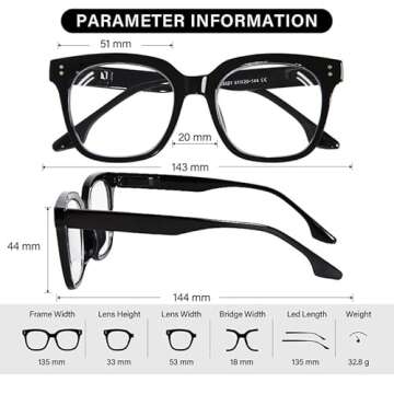 Stylish Avaeye Progressive Multifocal Reading Glasses for Women