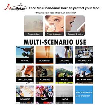 Kids Face Ski Mask - UPF 50+ Neck Gaiter for Boys & Girls