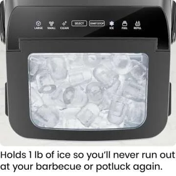Fast & Compact ICEMAN Ice Maker for Home & Office