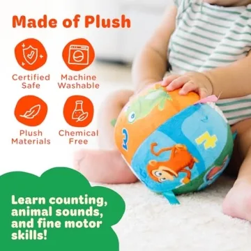 Musical Toddler Ball for 6-12 Months - Move2Play
