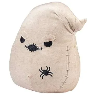 Squishmallows Original 8-Inch Brown Oogie Boogie - Nightmare Before Christmas - Official Jazwares Plush - Collectible Soft & Squishy Stuffed Animal Toy - Gift for Kids, Girls & Boys