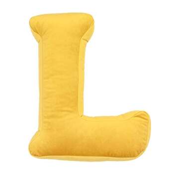 MOMAID Velvet Letter Pillow Soft Initial Throw Cushion Decorative Alphabet Kids Room Nursery Decor B...