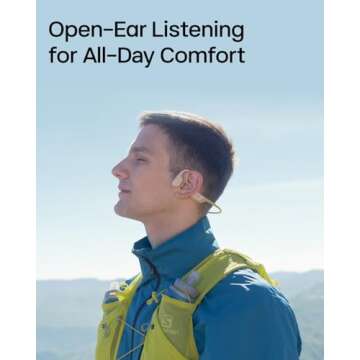 SHOKZ OpenRun Pro Bone Conduction Headphones for Workouts