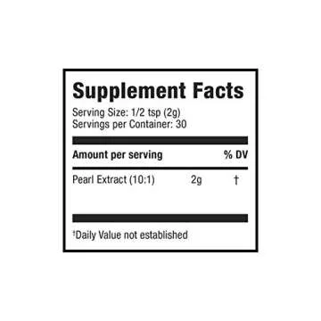 Moon Juice Pearl - Powder Extract Supplement (10:1 Concentrated Extract) - Anti-Aging, Antioxidant & Collagen Production - Sustainably-Sourced, Non-GMO, Gluten-Free (2.1oz, 30 Servings)