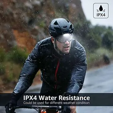 Lepro 320015 Headlamp - 1300 Lux LED for Outdoor Use