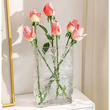 Elegant Amastesay Glass Vase for Home Décor and Gifts