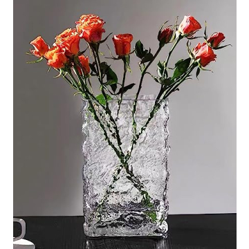Elegant Amastesay Glass Vase for Home Décor and Gifts