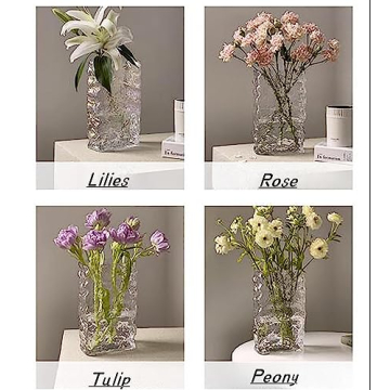 Elegant Amastesay Glass Vase for Home Décor and Gifts