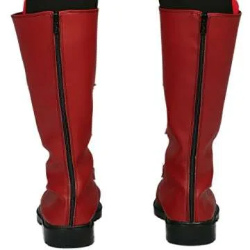 Mens Matt Cosplay Boots Shoes Costume Accessories for Halloween US 10