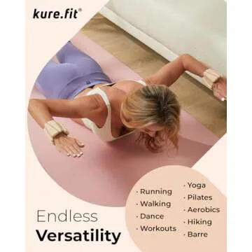kure.fit Wrist Weights for Women – Versatile 1LB Weights